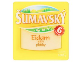 Šumavský Сыр Эдам 45% ломтики 100 г